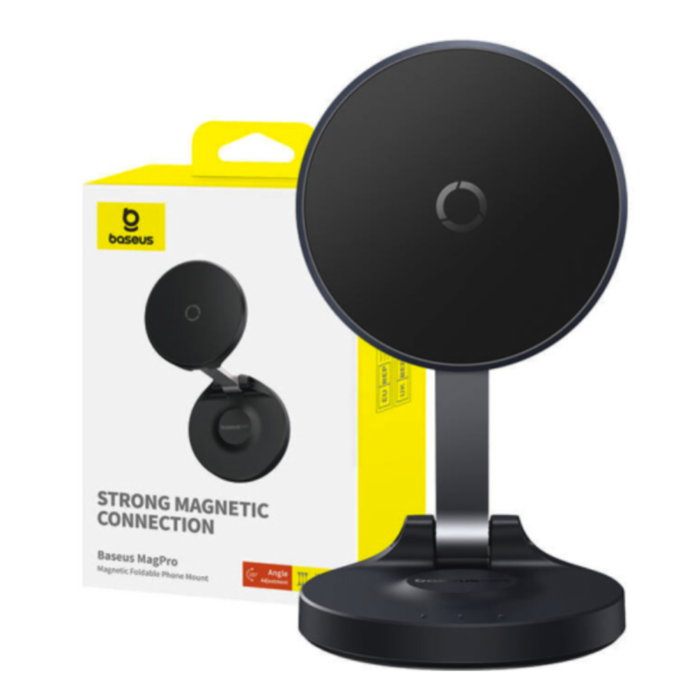 SOPORTE PARA TELÉFONO B10564101121-00 MAGPRO MAGNÉTICO PLEGABLE NEGRO
