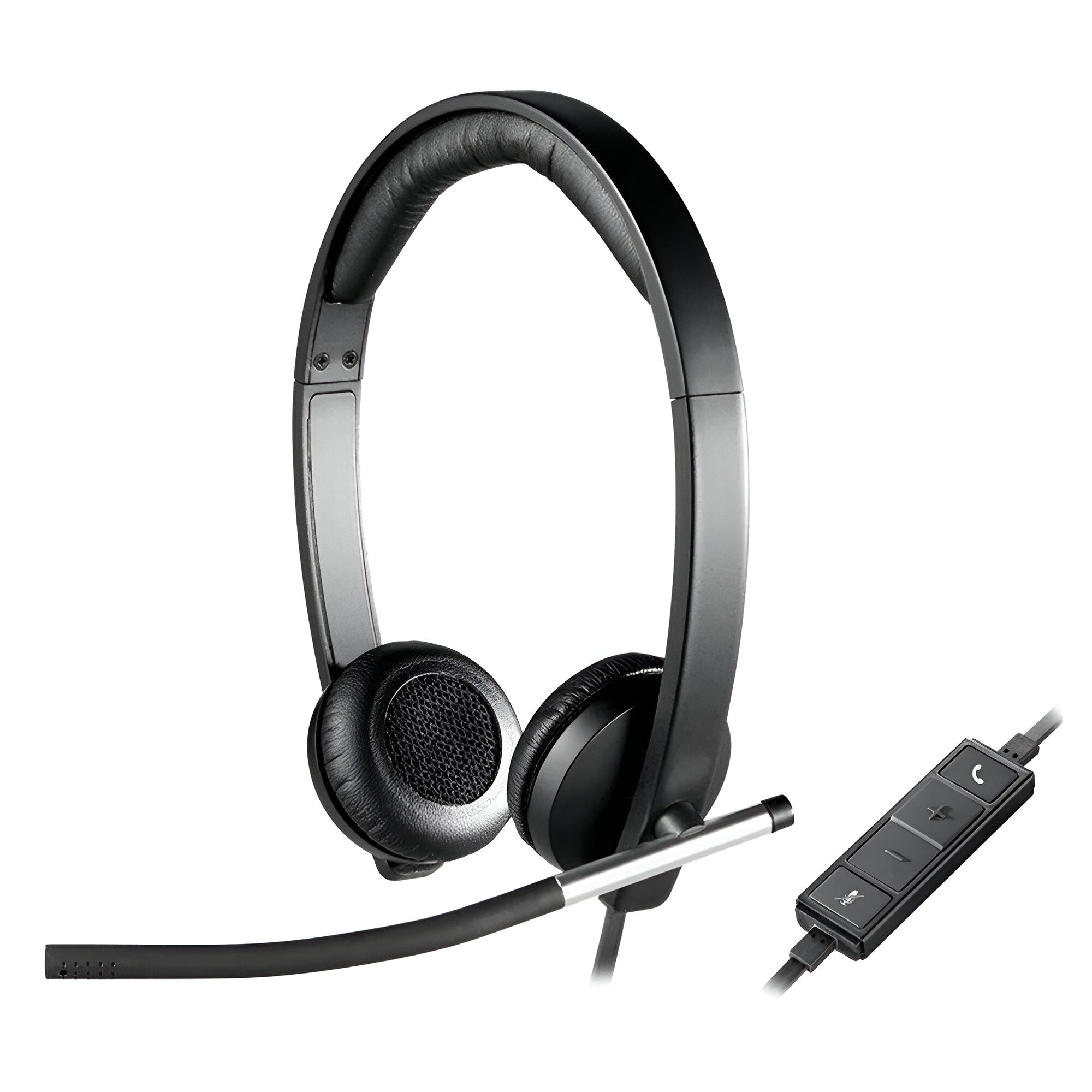 HEADSET LOGITECH H650E NEGRO ESTEREO ALAMBRICO USB PLUG AND PLAY