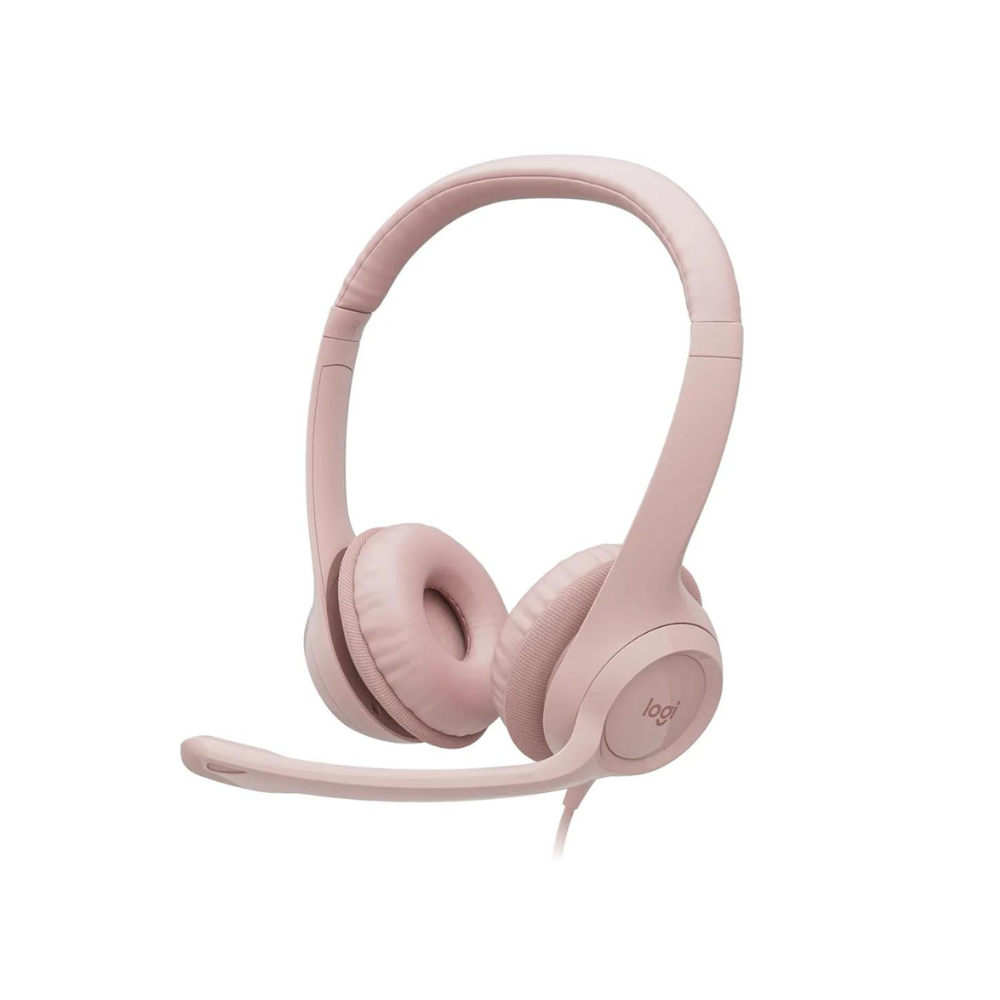 HEADSET LOGITECH H390 WIRED USB-A ROSAD