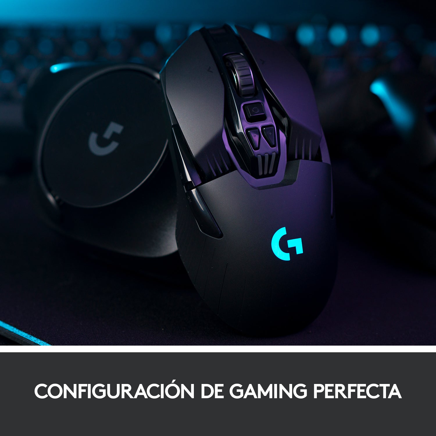 MOUSE LOGITECH GAMING G903 NEGRO WIRELESS LIGTHSPEED RECARGABLE RGB LIGHTSYNC POWERPLAY