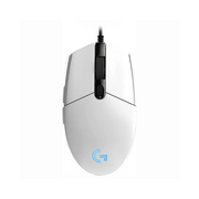 MOUSE LOGITECH GAMING G203 BLANCO ALAMBRICO RGB LIGHTSYNC G-HUB
