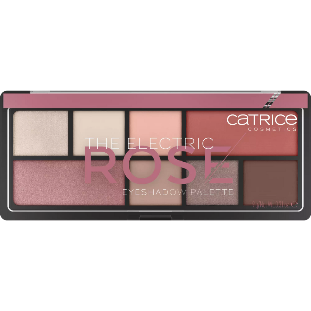 Paleta De Sombras The Electric Rose 9 Gr  Catrice