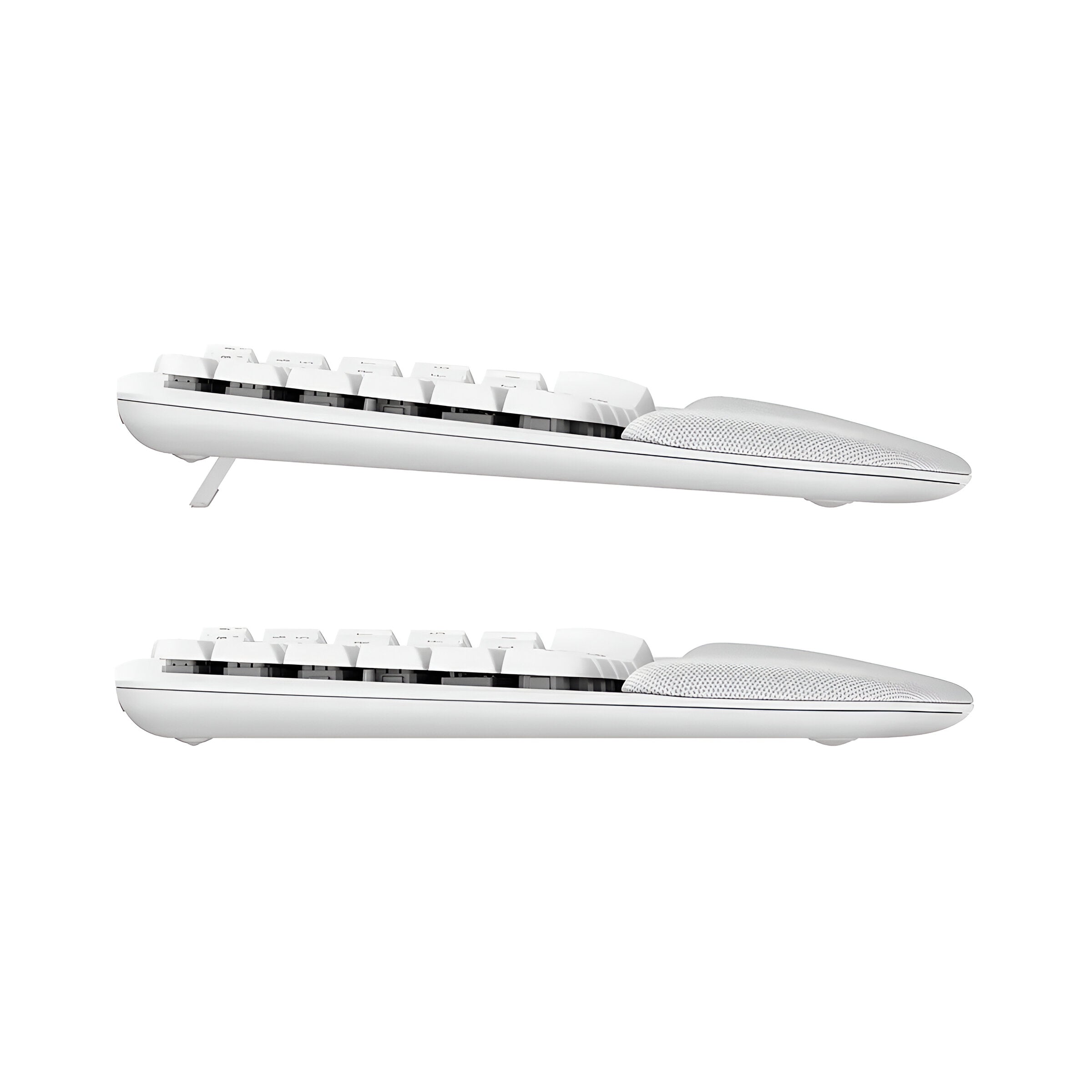 TECLADO LOGITECH ERGONOMICO WAVE KEYS CON REPOSAMANOS WIRELESS USB WHITE