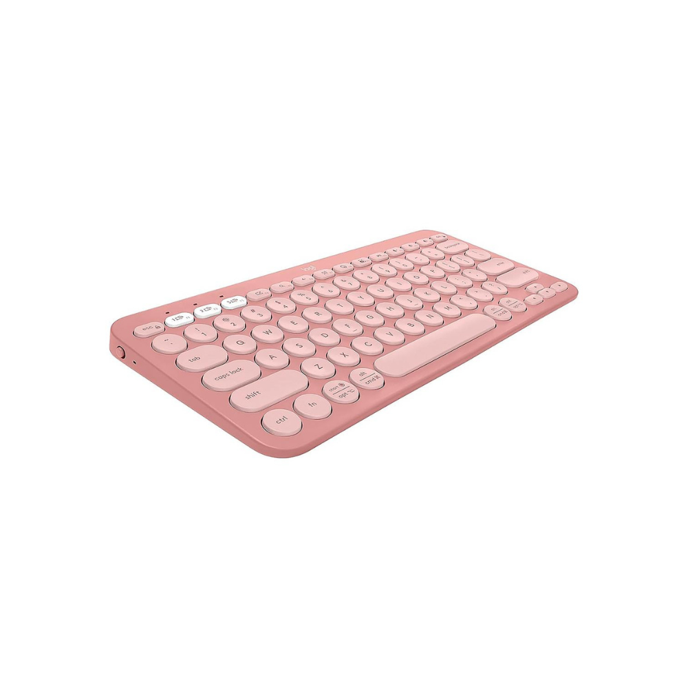 Teclado LOGITECH PEBBLE KEYS 2 K380S Wireless SP Rosa