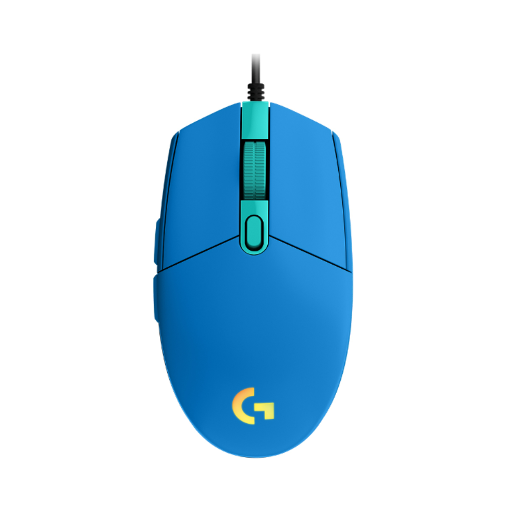 MOUSE LOGITECH GAMING G203 AZUL ALAMBRICO RGB LIGHTSYNC G-HUB