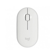 MOUSE LOGITECH PEBBLE M350 BLANCO MINIMALISTA WIRELESS USB BLUETOOTH SILENCIOSO