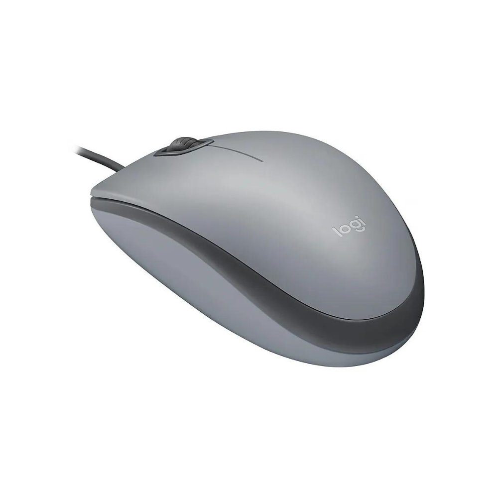 MOUSE LOGITECH M110 WIRED GRAY