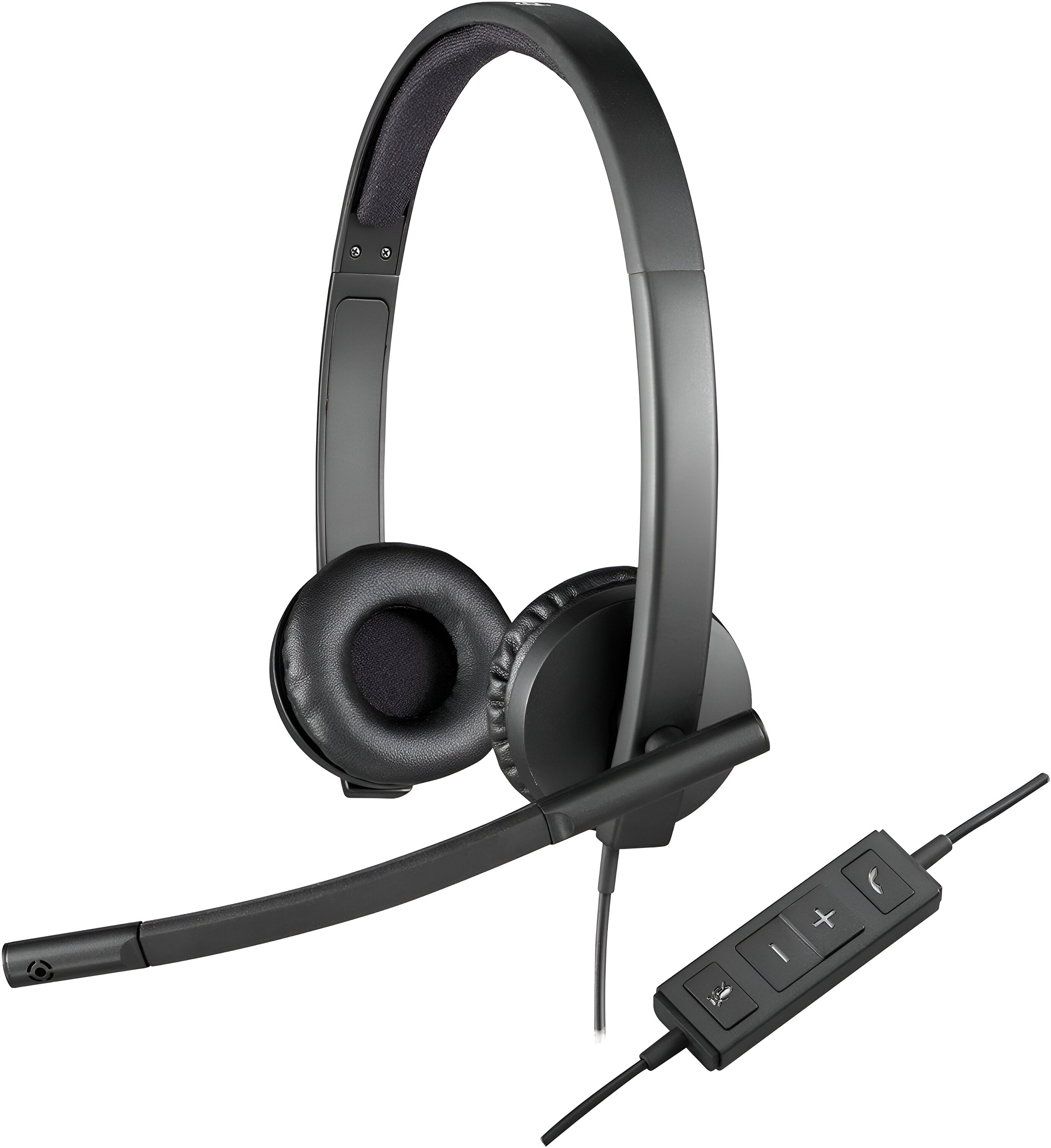 HEADSET LOGITECH H570E NEGRO ESTEREO ALAMBRICO USB SUPRESION RUIDO