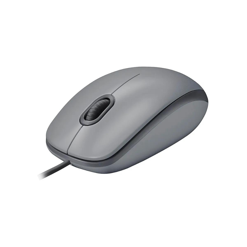MOUSE LOGITECH M110 WIRED GRAY