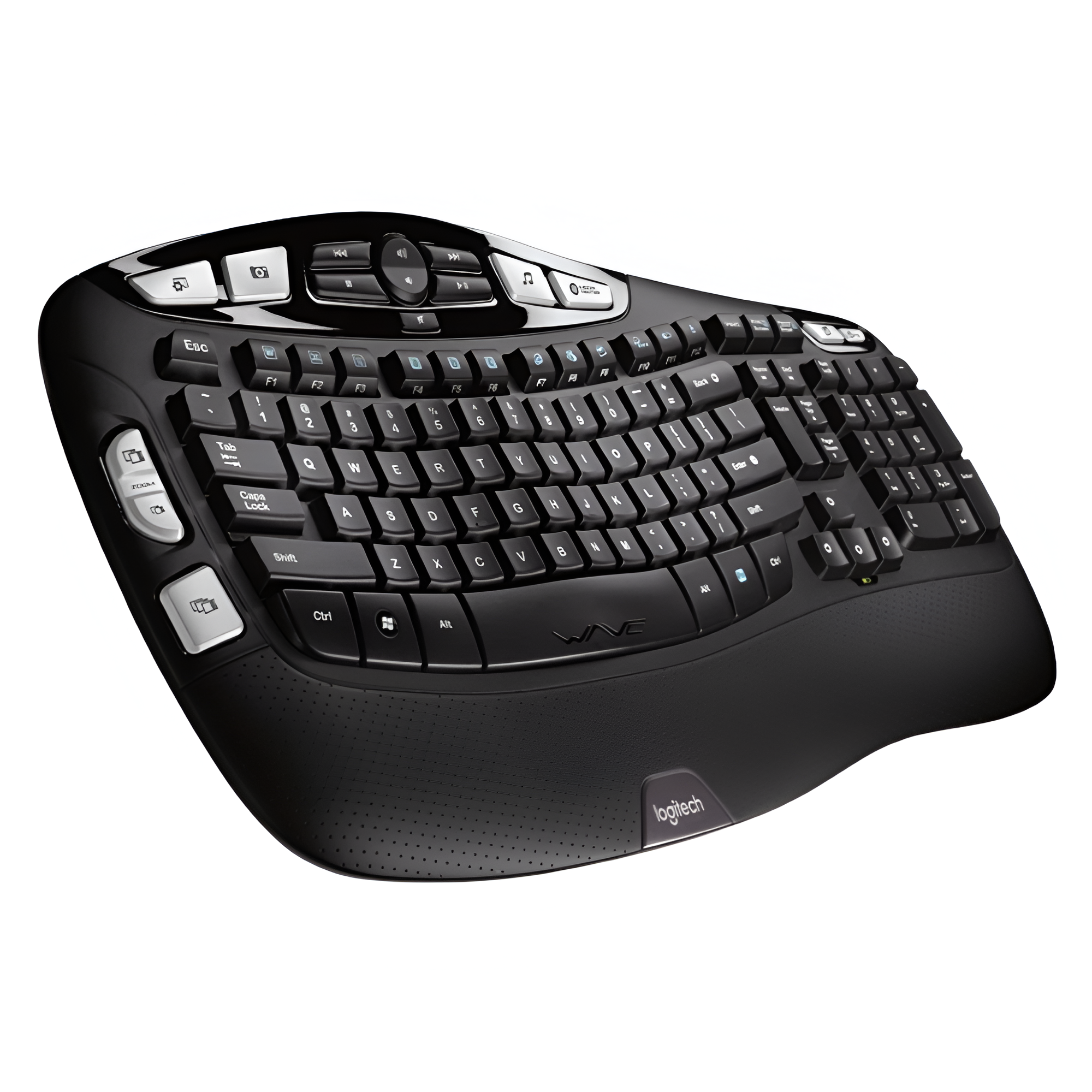 TECLADO-MOUSE COMBO LOGITECH MK550 NEGRO WIRELESS USB UNIFYING COMFORT WAVE