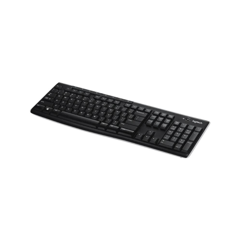 TECLADO LOGITECH K270 NEGRO WIRELESS MULTIMEDIA USB BLACK