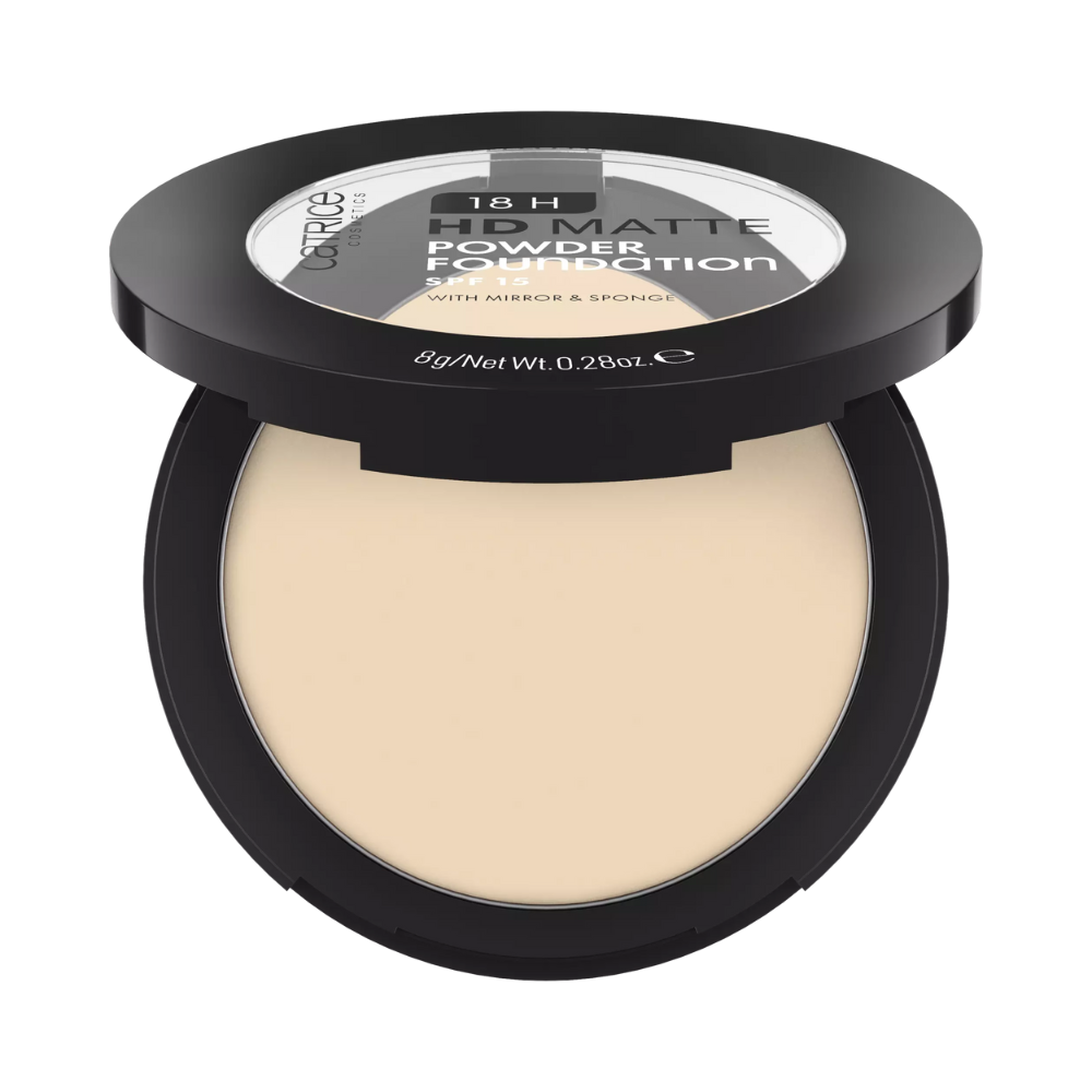 Base En Polvo 18H Hd Matte 8 Gr 005N Catrice