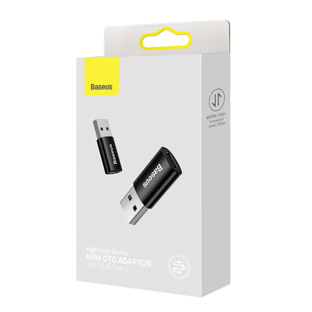 ADAPTADOR MINI OTG USB-A A TIPO C 3.1 ZJJQ000101 NEGRO