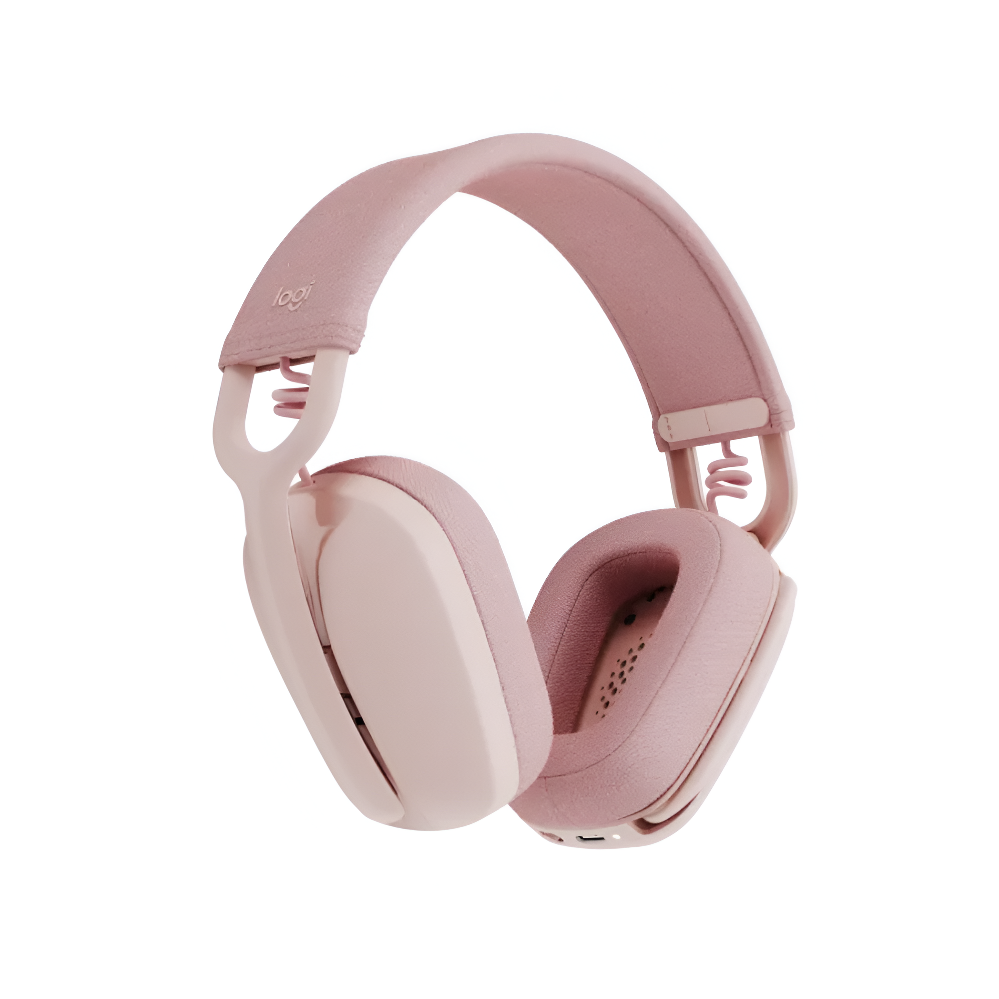 HEADSET LOGITECH ZONE VIBE 100 WIRELESS BT USB-C ROSADO