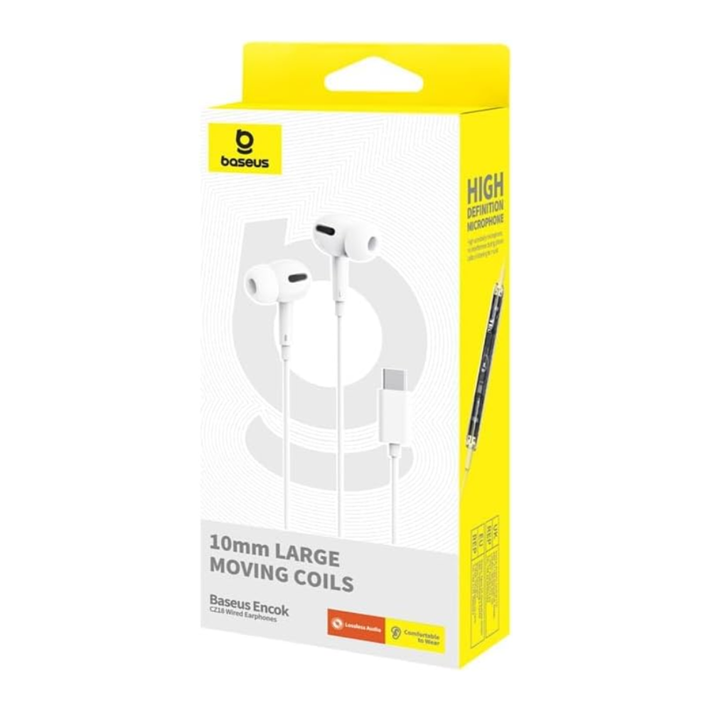 AUDÍFONOS CON CABLE A00170100213-Z1 ENCOK CZ18 BLANCO