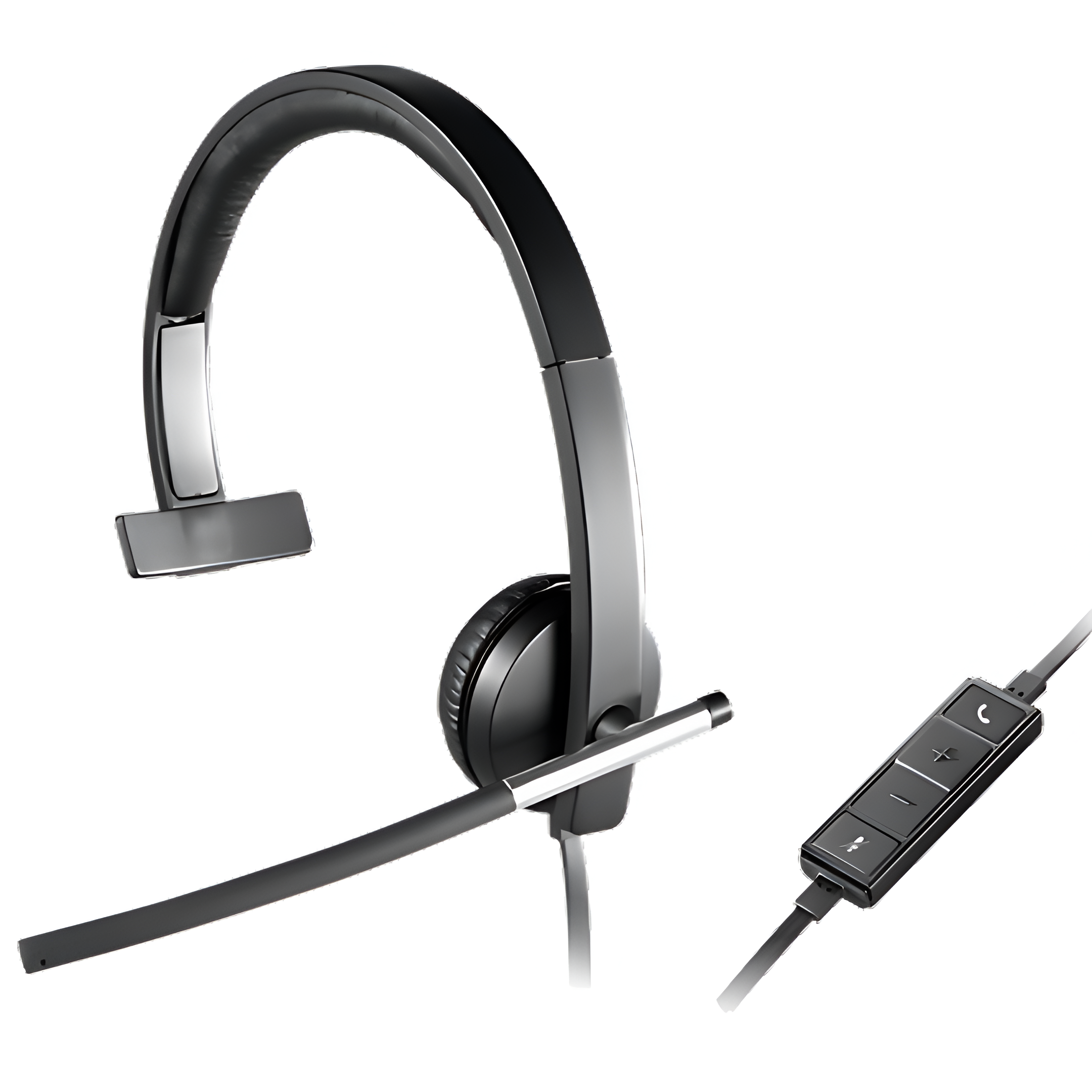 HEADSET LOGITECH H650E NEGRO MONOAURAL ALAMBRICO USB PLUG AND PLAY