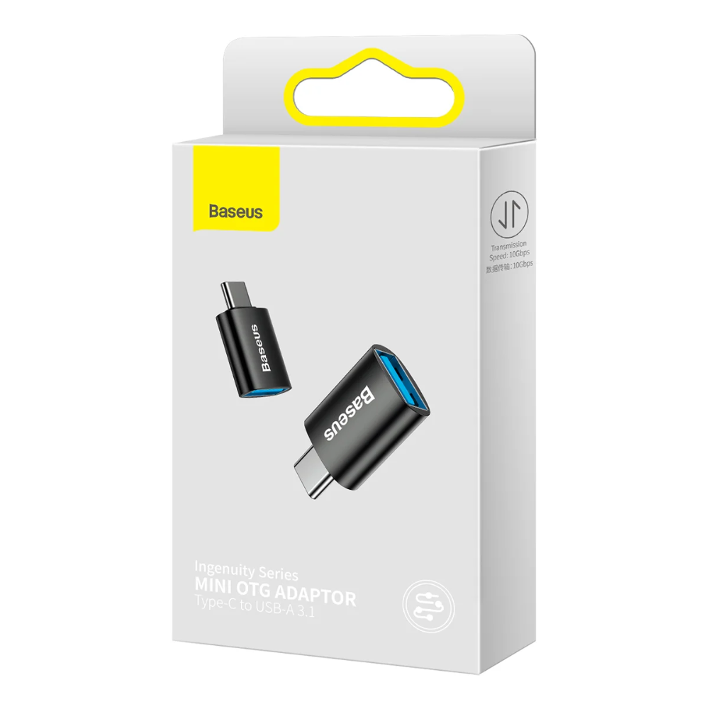 ADAPTADOR MINI OTG TIPO C A USB-A 3.1 ZJJQ000001 NEGRO
