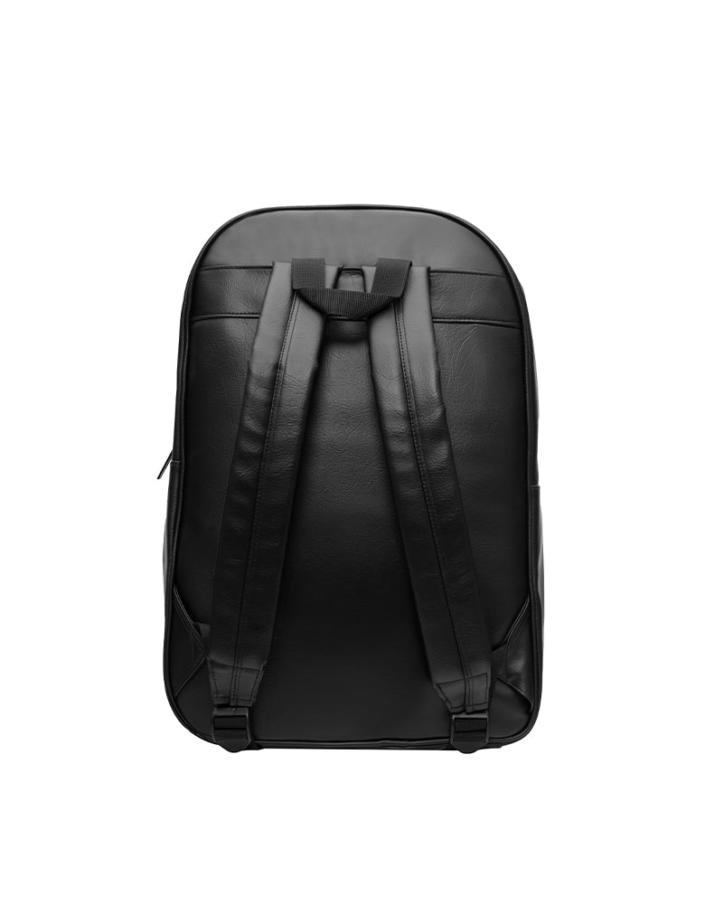 MOCHILA DE CUERINA NEGRA